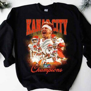 Sweatshirt Kansas City Football LVII Champions 2022 2023 Sweatshirt 05